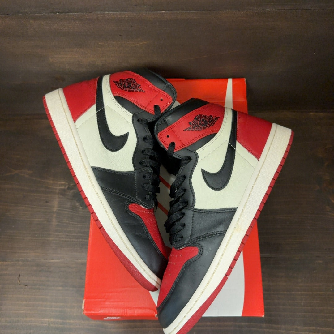 Jordan 1 Retro High Bred Toe Size 11 (Pre-Owned) - Image 2