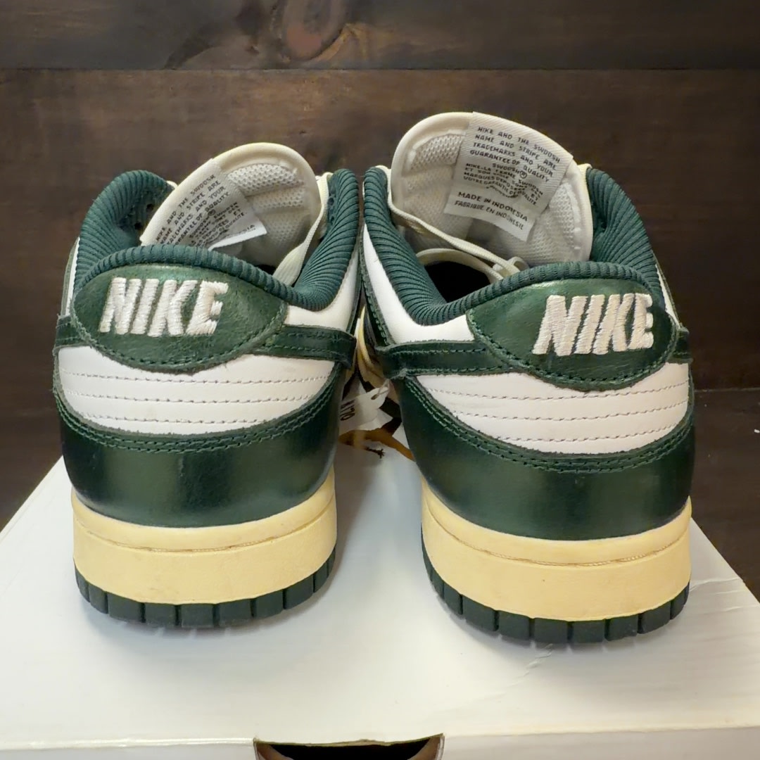 Nike Dunk Low Vintage Green (Women's) Size 9.5W (Pre-Owned) - Image 4