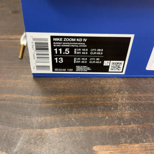 Nike KD 4 The Real MVP Size 11.5 (Pre-Owned) - aux