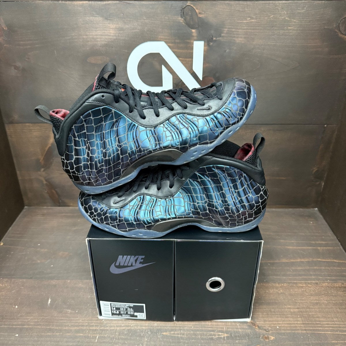 Nike Air Foamposite One Tekken 8 Kazuya Mishima - Image 1