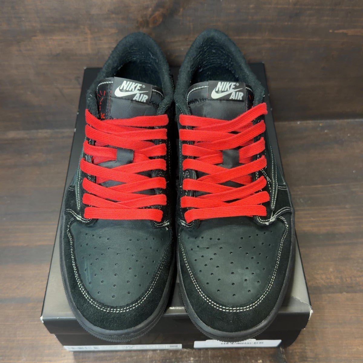 Jordan 1 Retro Low OG SP Travis Scott Black Phantom - Image 3