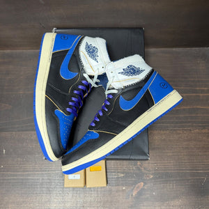 Jordan 1 Retro High OG SP Fragment x Union LA Sport Royal Size 12 (Pre-Owned) - tag