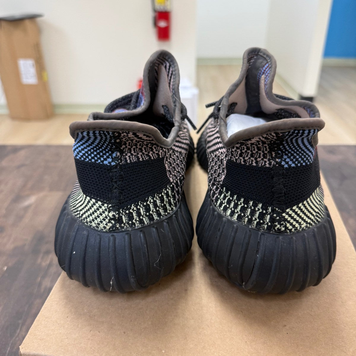adidas Yeezy Boost 350 V2 Yecheil (Non-Reflective) Size 11.5 (Pre-Owned) - Image 2