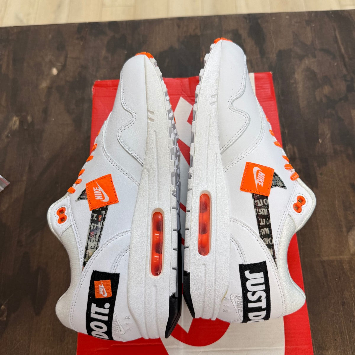 Nike Air Max 1 Just Do It White (Women's) - Image 5