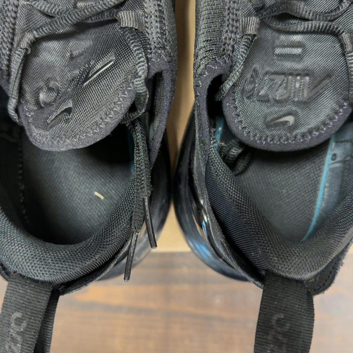Nike Air Max 270 Triple Black Size 11.5 (Pre-Owned) - aux