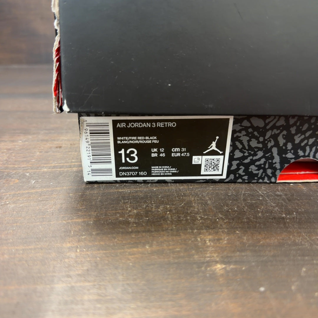 Jordan 3 Retro Fire Red (2022) - Image 7