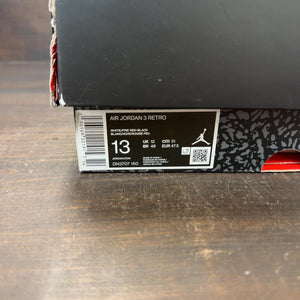 Jordan 3 Retro Fire Red (2022) - Image 7