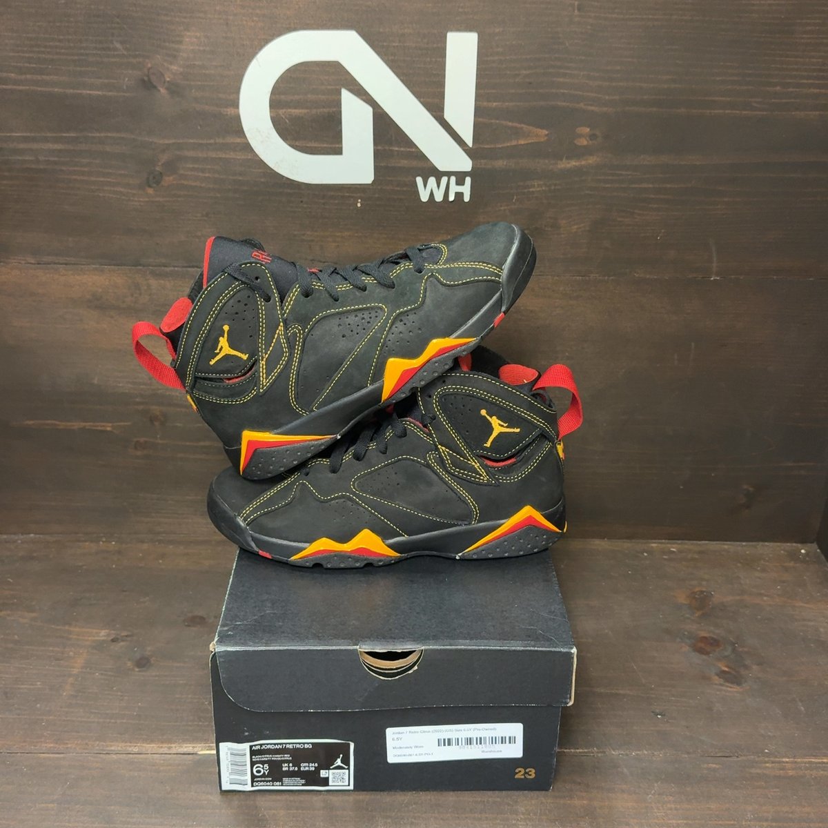 Jordan 7 Retro Citrus (2022) (GS) Size 6.5Y (Pre-Owned) - front