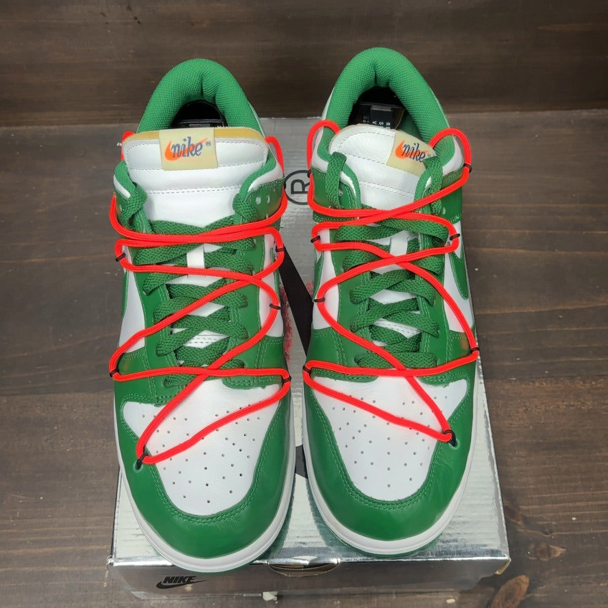 Nike Dunk Low Off-White Pine Green - Image 3