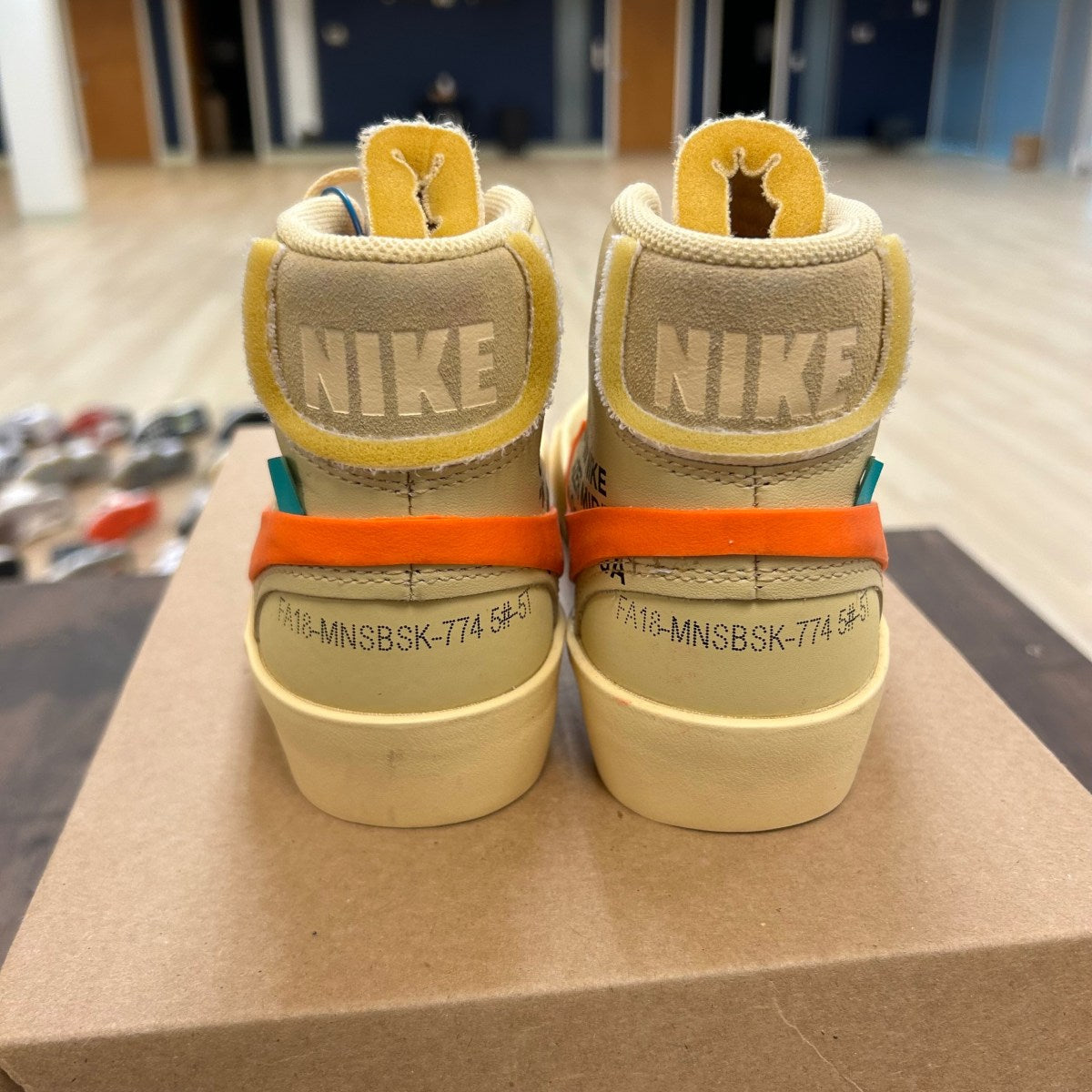 Nike Blazer Mid Off-White All Hallow's Eve Size 5 (Pre-Owned) - Image 4