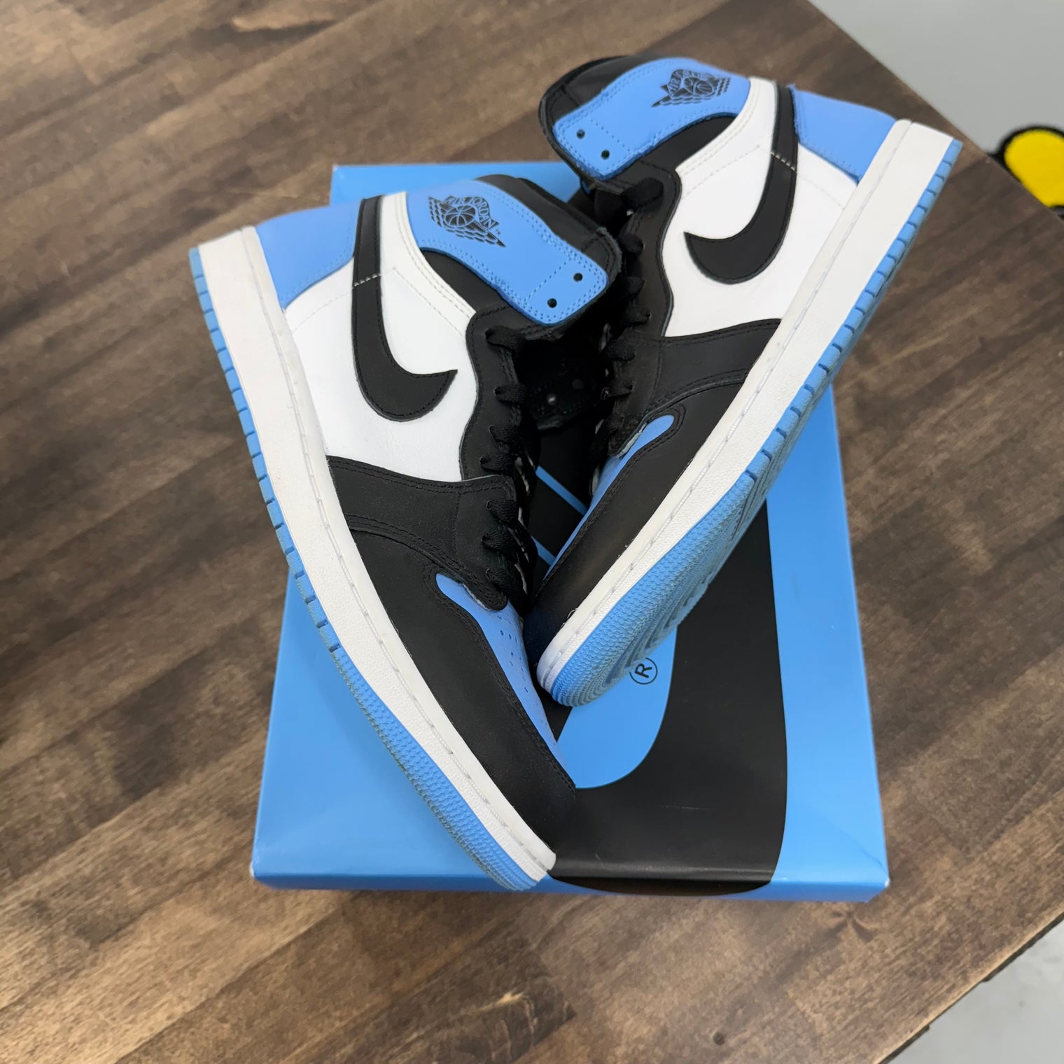 UNC Toe Jordan 1 High (USED)