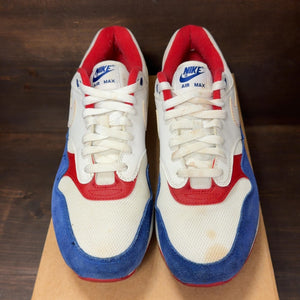 Nike Air Max 1 White Red Blue Size 11 (Pre-Owned) - Image 3