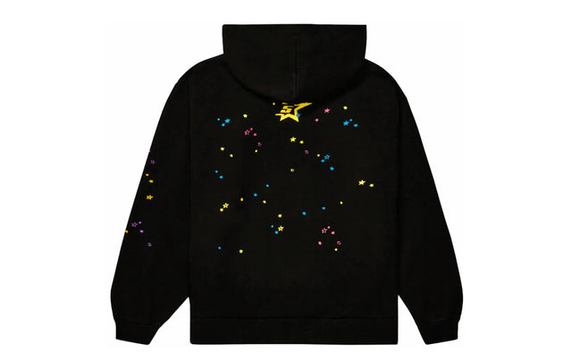 Sp5der P*NK V2 Hoodie Black