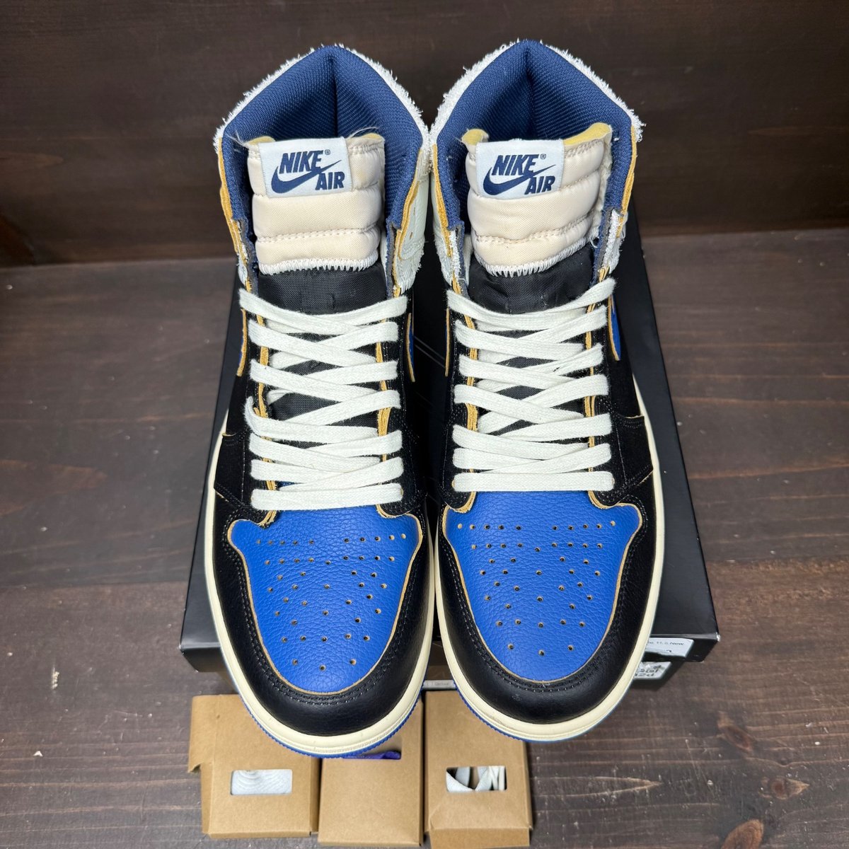 Jordan 1 Retro High OG SP Fragment x Union LA Sport Royal Size 11.5 (Pre-Owned) - back