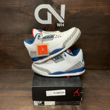 Jordan 3 Retro True Blue (2016) Size 9.5 (Pre-Owned) - front