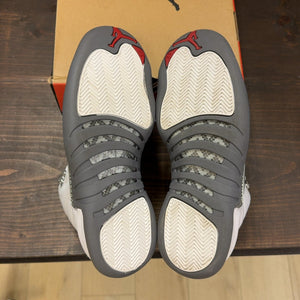 Jordan 12 Retro White Dark Grey Size 9.5 (Pre-Owned) - aux