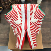 Candy Cane SB Dunk Low (USED,No Box)