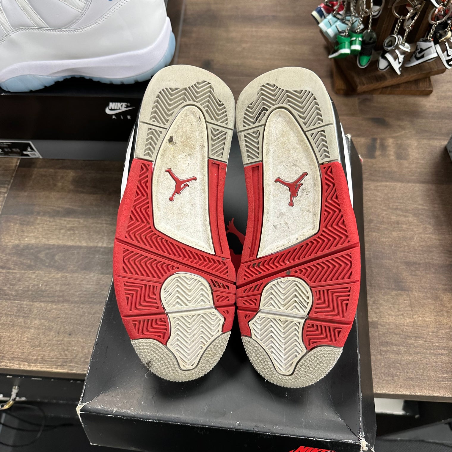 Fire Red Jordan 4 (2020) (GS) (USED)