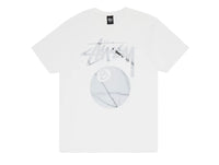 Stussy 8 Ball Marble Tee White