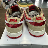 Nike ID Dunk Low Satin Red Beige (USED)