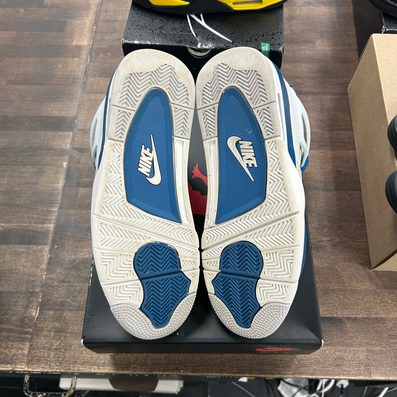 Military Blue Jordan 4 Retro (USED)