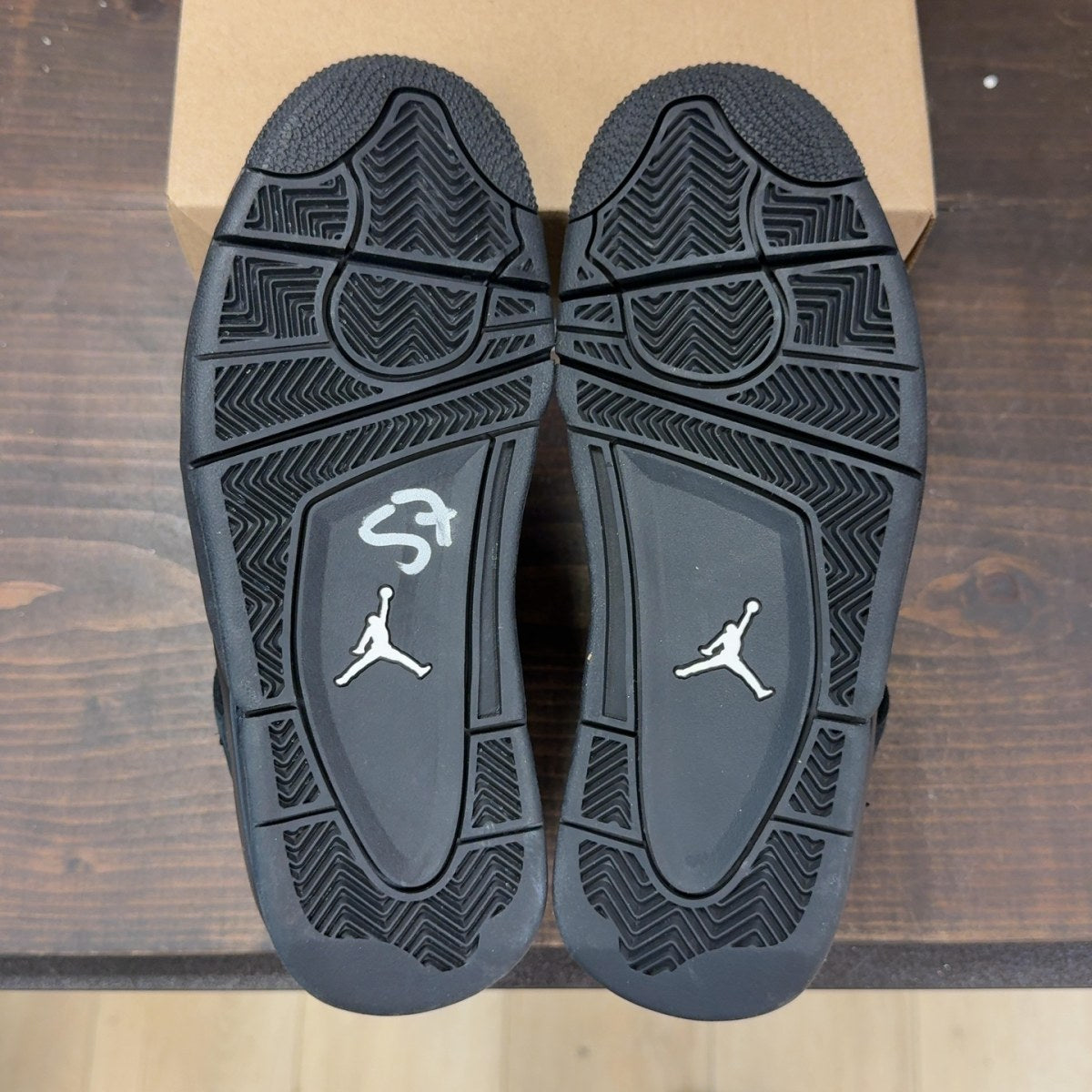 Jordan 4 Retro Black Cat (2025) (GS) Size 4.5Y - Image 8