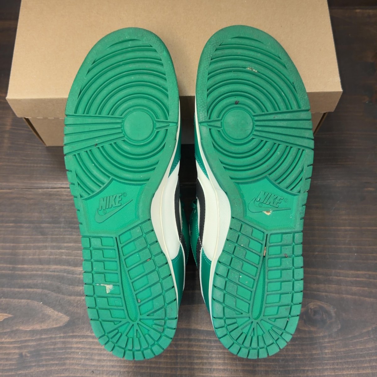 Nike Dunk Low SE Lottery Pack Malachite Green Size 12 (Pre-Owned) - Image 7
