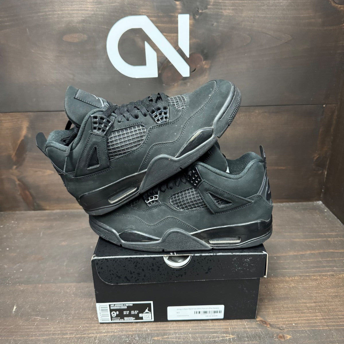 Jordan 4 Retro Black Cat (2025) - Image 1