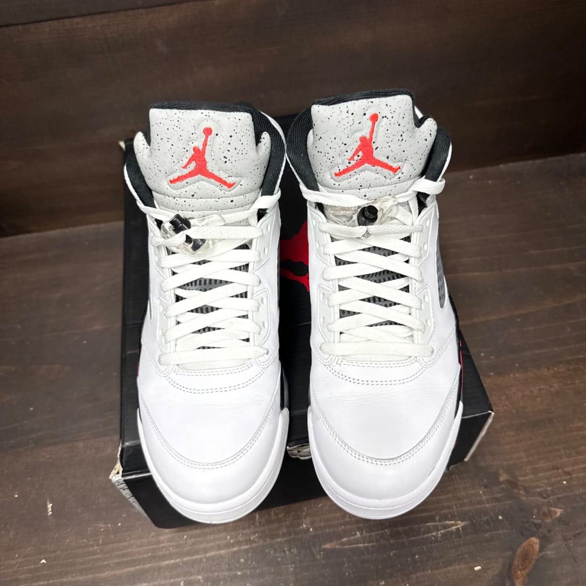 Jordan 5 Retro Poison Green Size 10.5 (Pre-Owned) - back