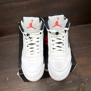 Jordan 5 Retro Poison Green Size 10.5 (Pre-Owned) - back