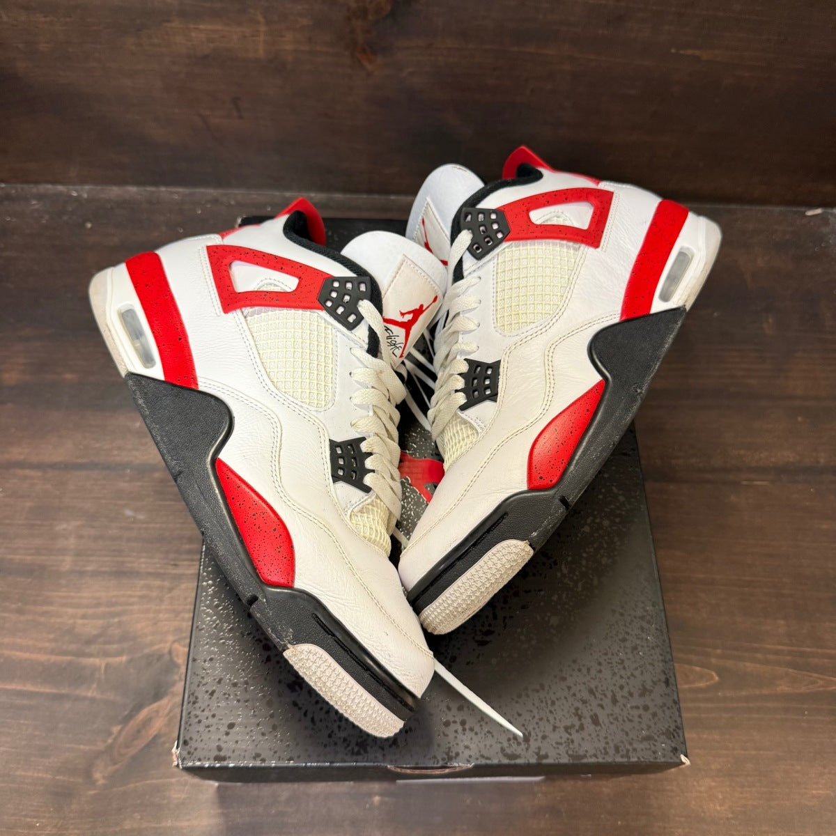 Jordan 4 Retro Red Cement - Image 2