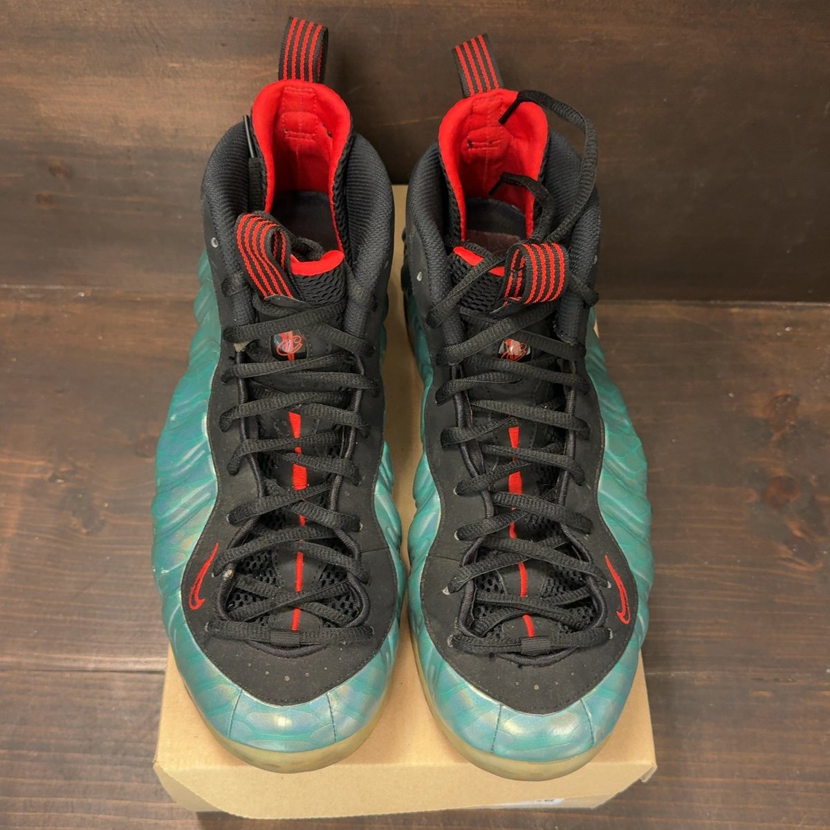 Nike Air Foamposite One Gone Fishing Size 13 (Pre-Owned) - tag