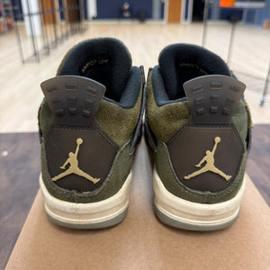 Jordan 4 Retro SE Craft Medium Olive (GS) Size 5.5Y (Pre-Owned) - Image 3
