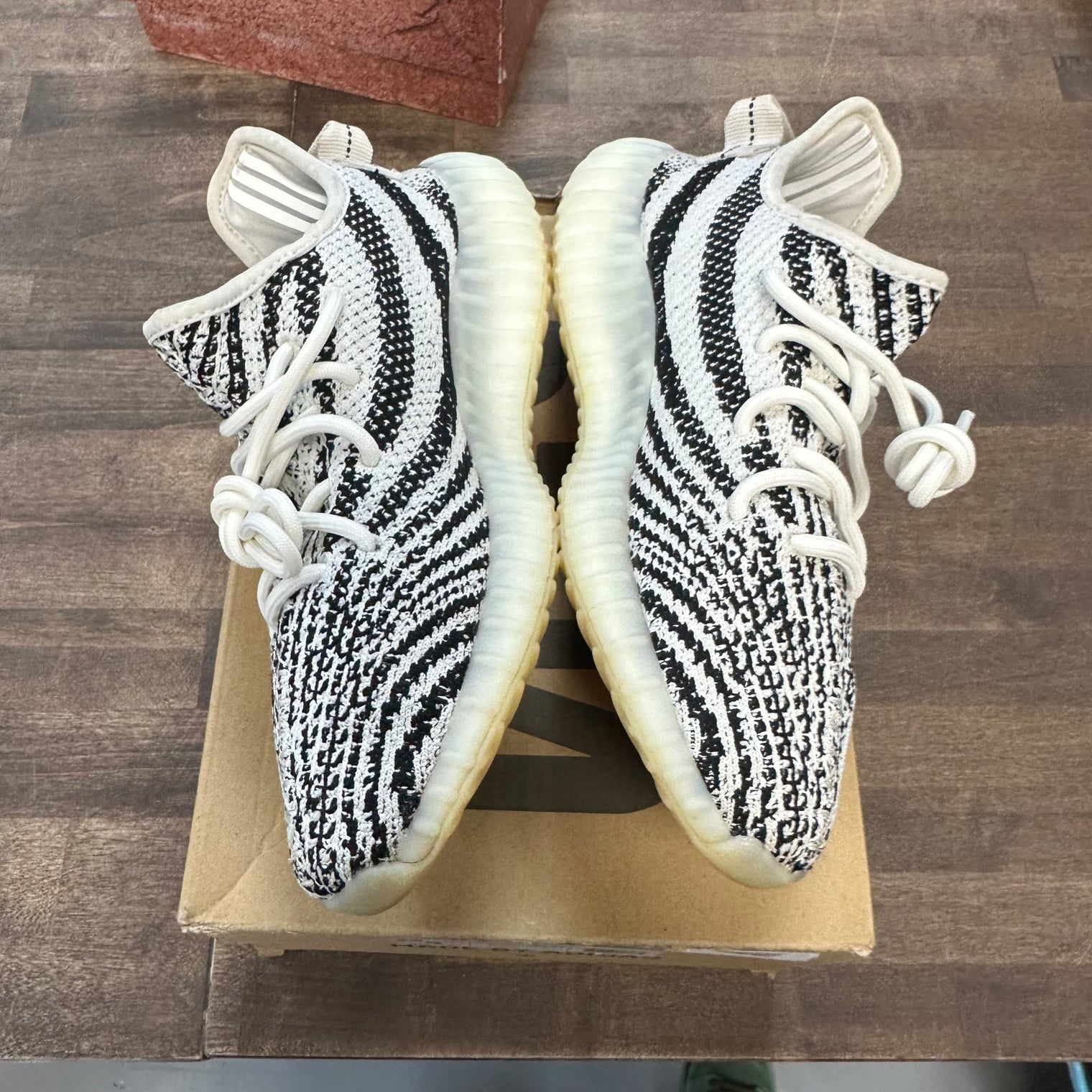 Zebra Yeezy Boost 350 (USED)