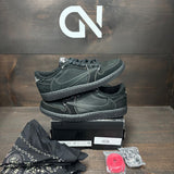 Jordan 1 Retro Low OG SP Travis Scott Black Phantom Size 9 (Pre-Owned) - front