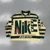 Nike x Cactus Plant Flea Market Longsleeve Polo Natural Size L Size L (Pre-Owned) - Image 1