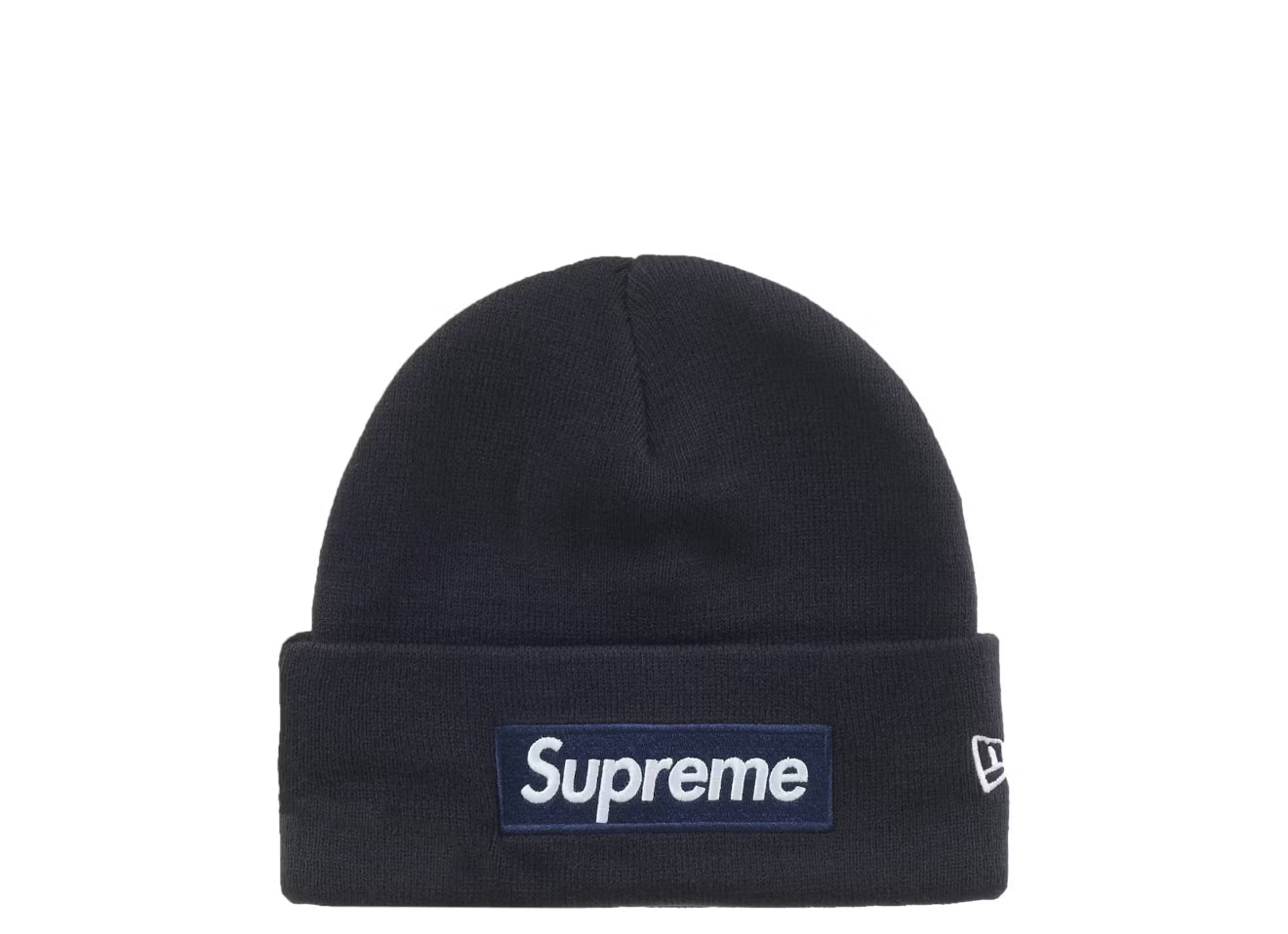 Supreme Box Logo Beanie Navy (FW25)