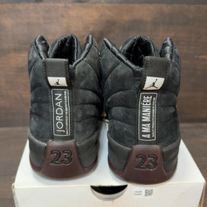 Jordan 12 Retro SP A Ma Maniére Black (Women's) Size 8W (Pre-Owned) - Image 5
