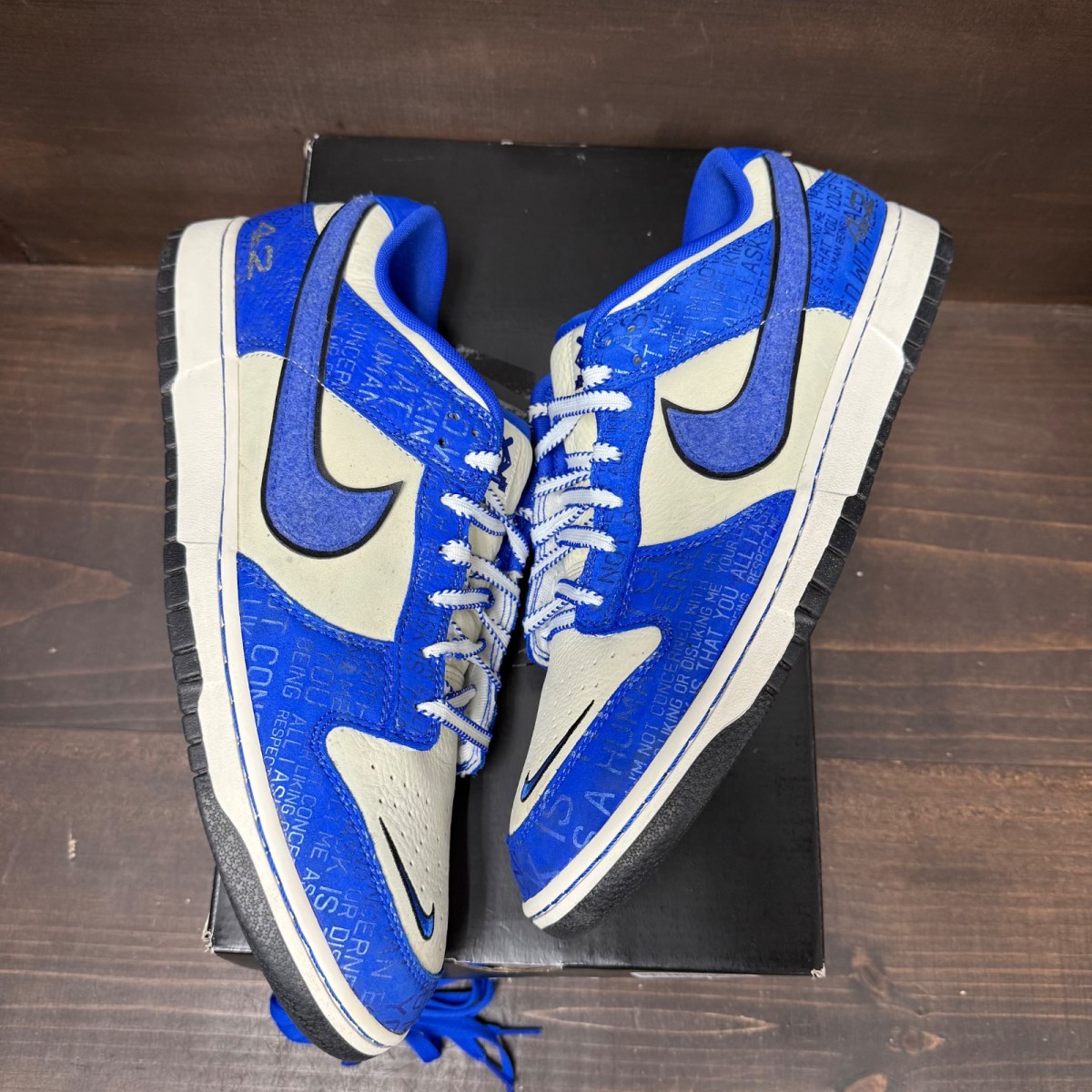 Nike Dunk Low Jackie Robinson Size 14 (Pre-Owned) - Image 4