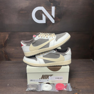 Jordan 1 Retro Low OG SP Travis Scott Reverse Mocha Size 11.5 (Pre-Owned) - Image 1