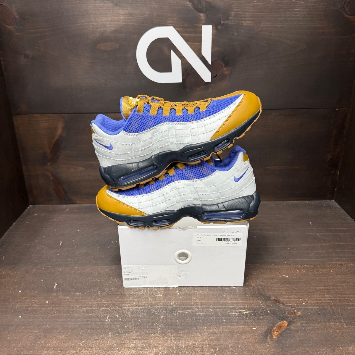 Nike Air Max 95 'By Neimann Lawrence' Size 10.5 - front