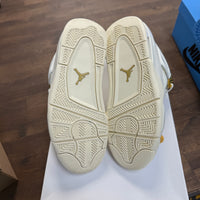 Metallic Gold Jordan 4 (W) (USED)