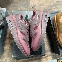 Nike Air Max 1 Burgundy Crush (US 10.5W) (USED)
