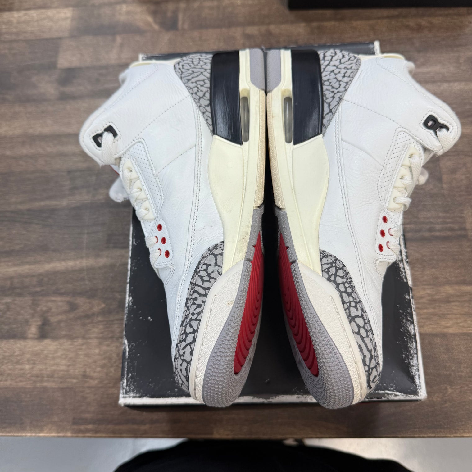White Cement Jordan 3 Retro (USED)