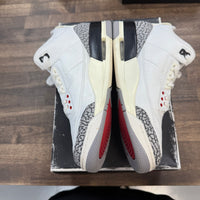 White Cement Jordan 3 Retro (USED)