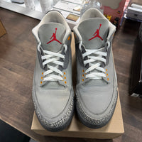 Cool Grey Jordan 3 (USED, No Box)