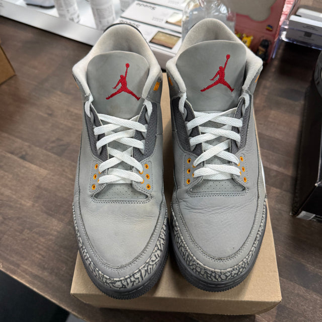 Cool Grey Jordan 3 (USED, No Box)