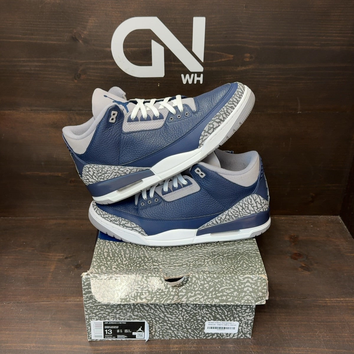 Jordan 3 Retro Georgetown (2021) - Image 1