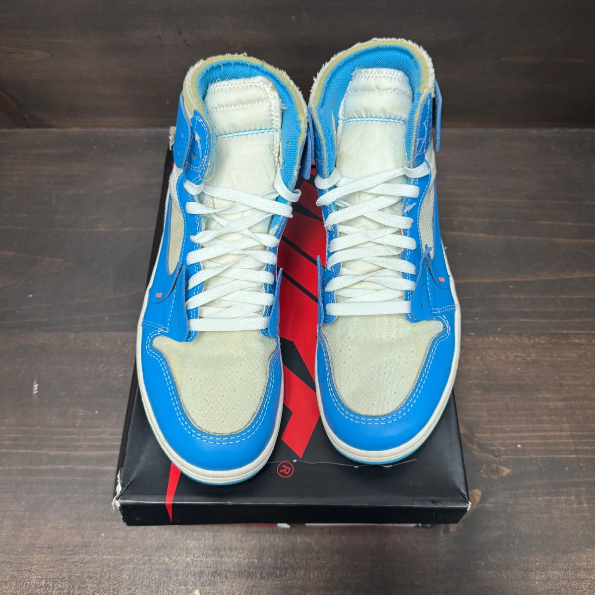 Jordan 1 Retro High Off-White University Blue - Image 3