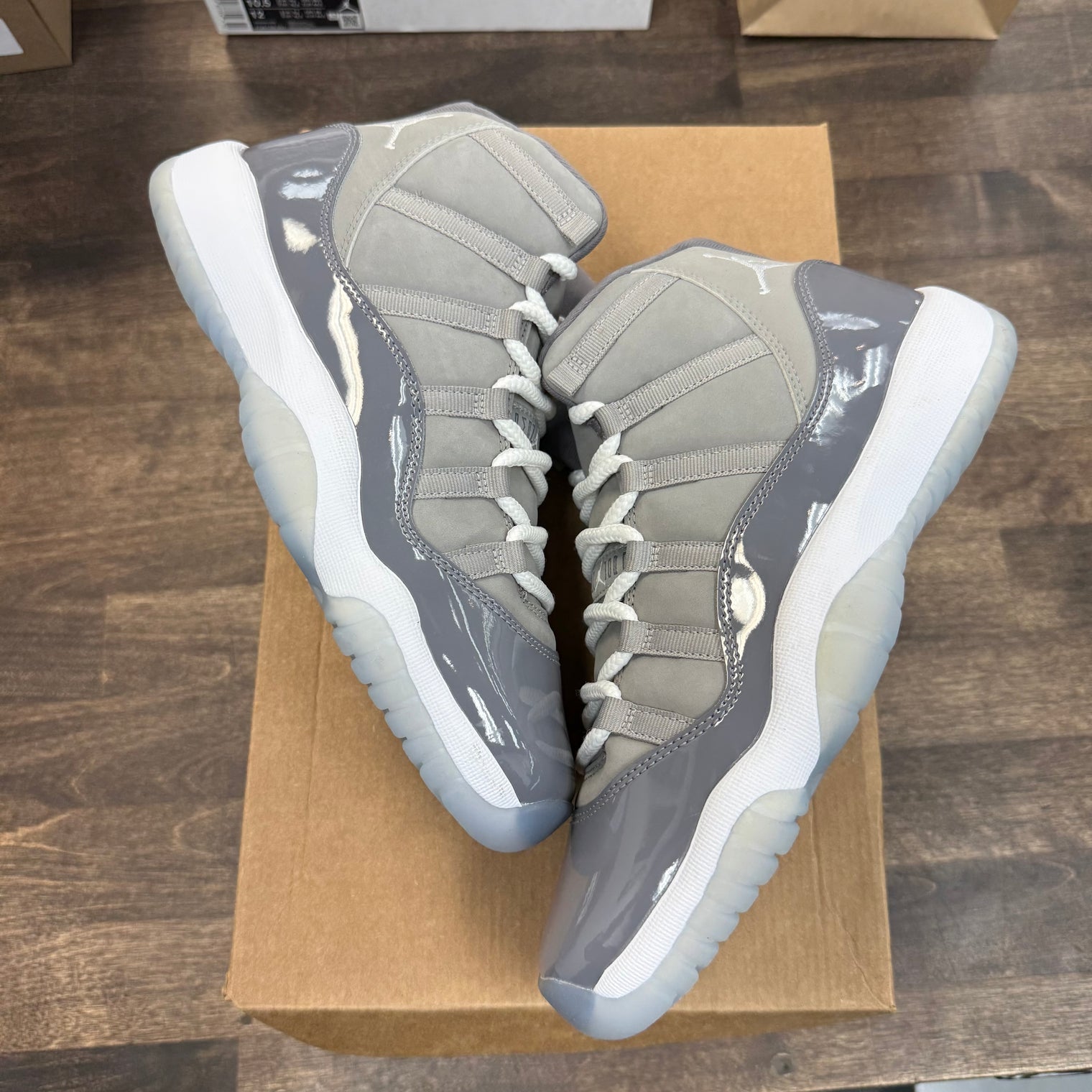 (GS) Cool Grey Jordan 11 (USED, No Box)